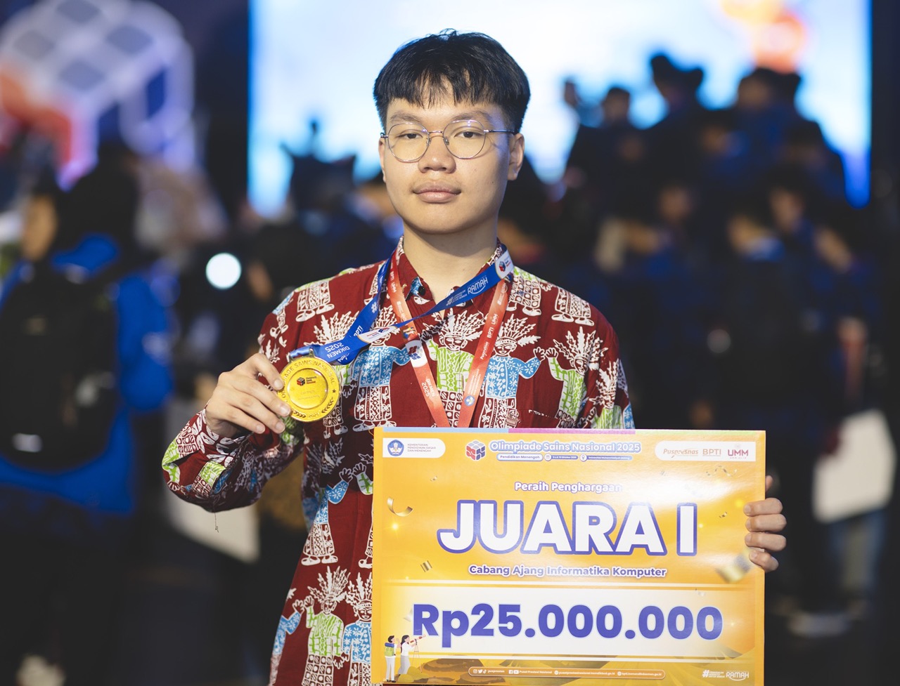 Mitchell Joshua Hong, Gold Medalist OSN 2025 🥇